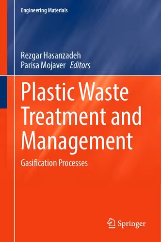 خرید و دانلود نسخه کامل کتاب Plastic Waste Treatment and Management: Gasification Processes