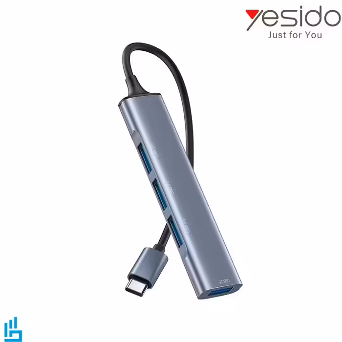 هاب چهار پورت TypeC تایپ سی یسیدو Yesido HB17
