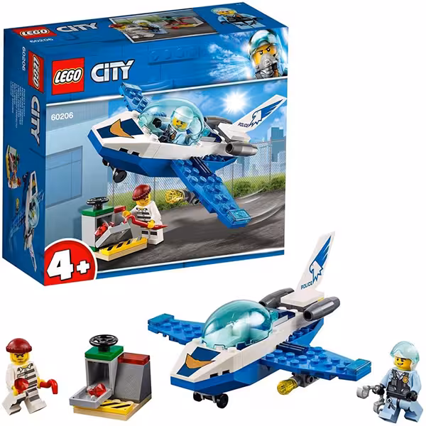 لگو City مدل Sky Police Jet Patrol 60206