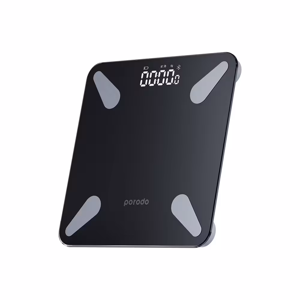 ترازوی دیجیتال هوشمند پرودو مدل Porodo Lifestyle Bluetooth Smart Body Scale PD-LSBSC