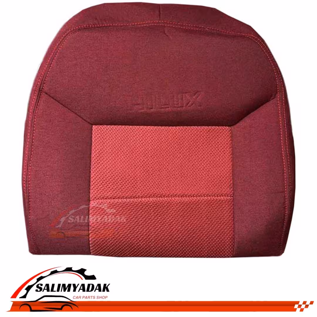 روکش صندلی تویوتا هایلوکس 2005-2010 پارچه رنگ زرشکی