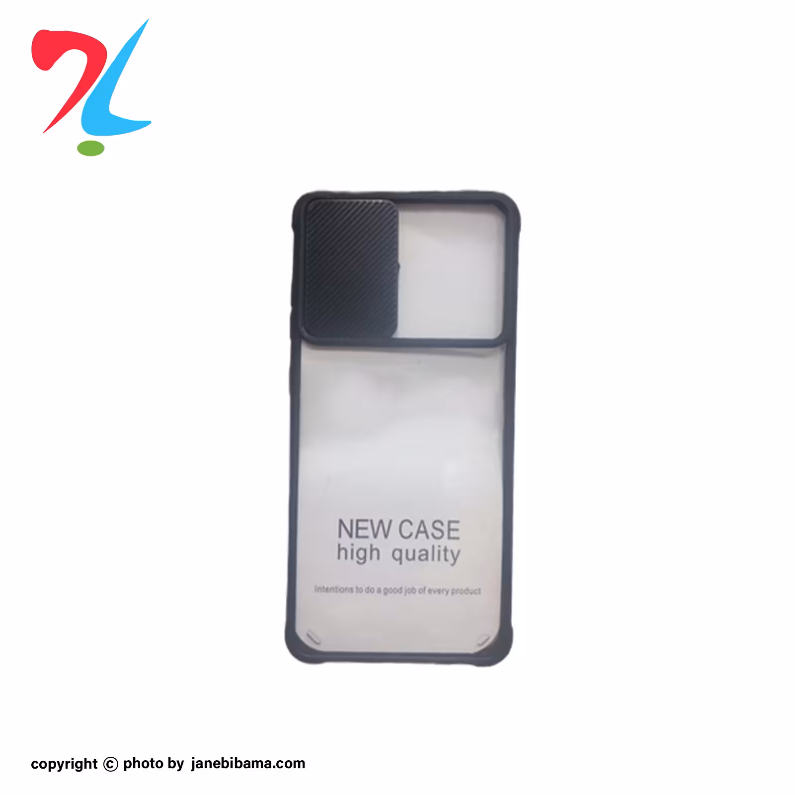 قاب شفاف محافظ لنزدار کشویی سامسونگ GALAXY A52-رنگ مشکی