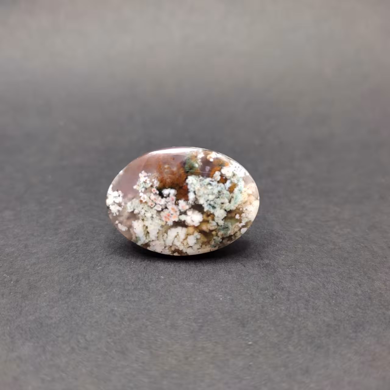 نگین عقیق شجر هفت رنگ فردوس (کد59)