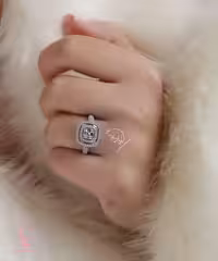 💎انگشتر لوکس جواهری(R_1015)