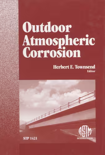 خرید و دانلود نسخه کامل کتاب Outdoor Atmospheric Corrosion (ASTM Special Technical Publication, 1421)