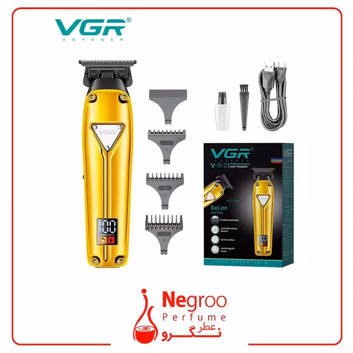 ماشین اصلاح موی سر و صورت وی جی ار مدل V-912