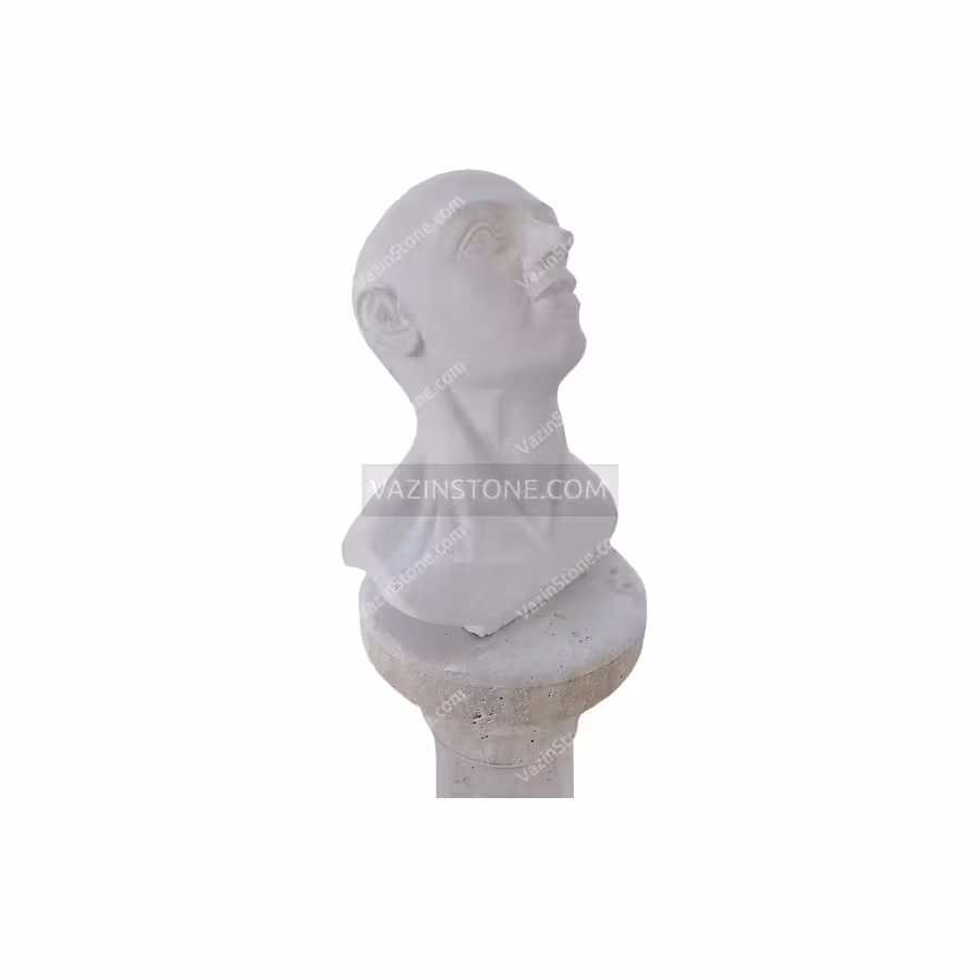 مجسمه سنگی سردیس انسان