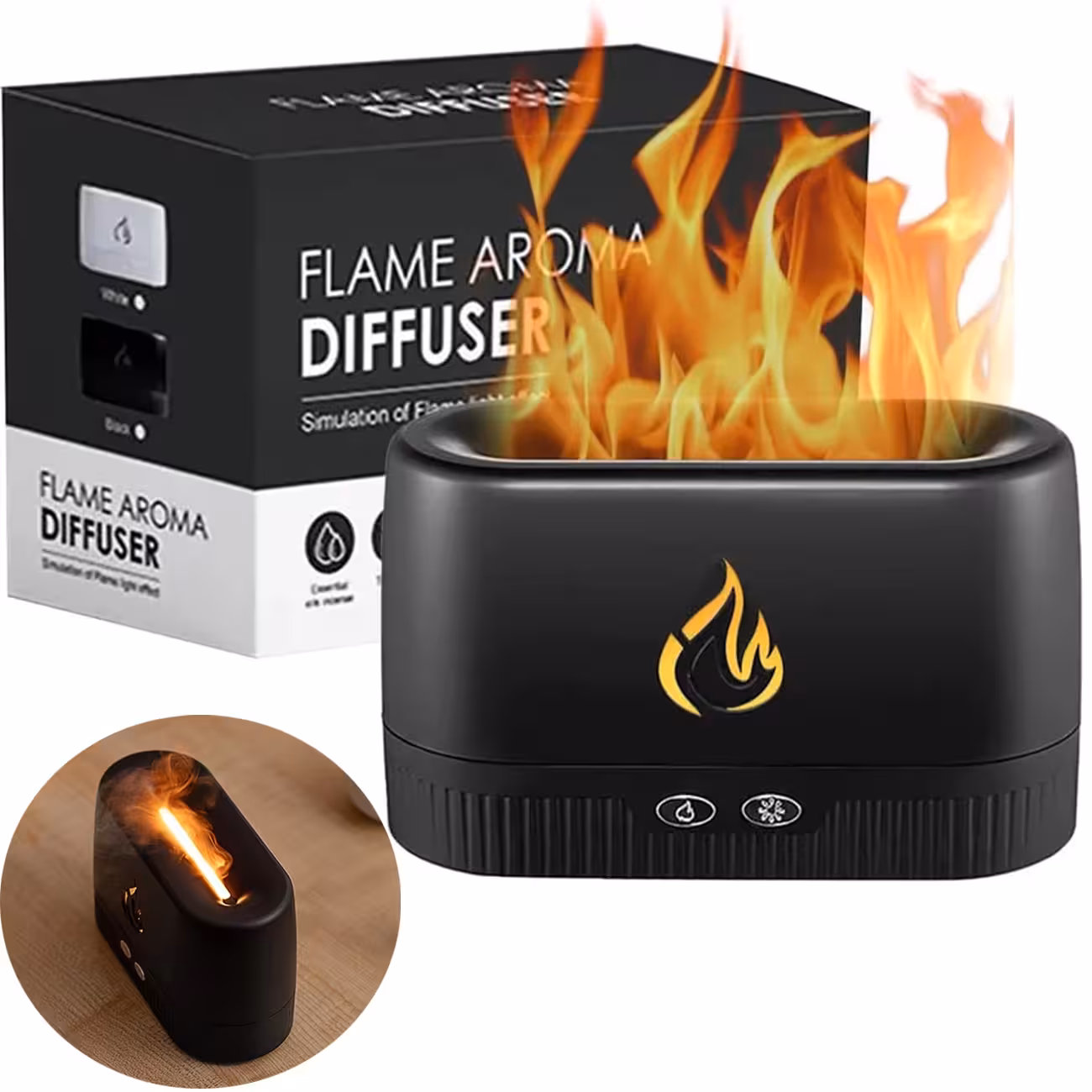 دستگاه بخور سرد، رطوبتساز و خوشبوکننده هوای طرح آتشین LA0630