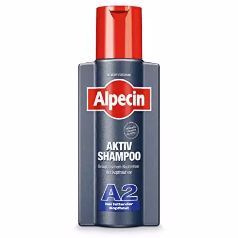 شامپو آلپسین اکتیو Alpecin ضد ریزش مدل A2 حجم 250 میل