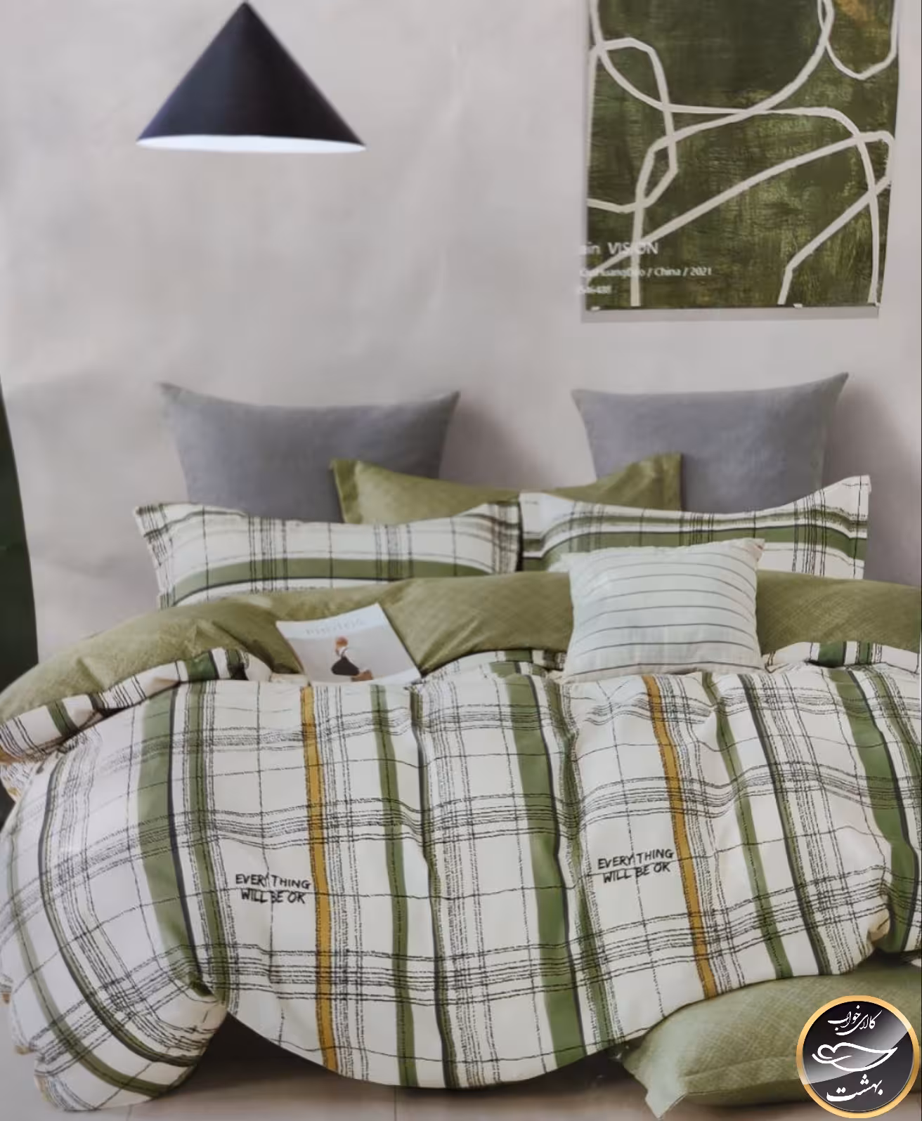 نیم ست دونفره ( عرض 180 - آکسفورد ترک)