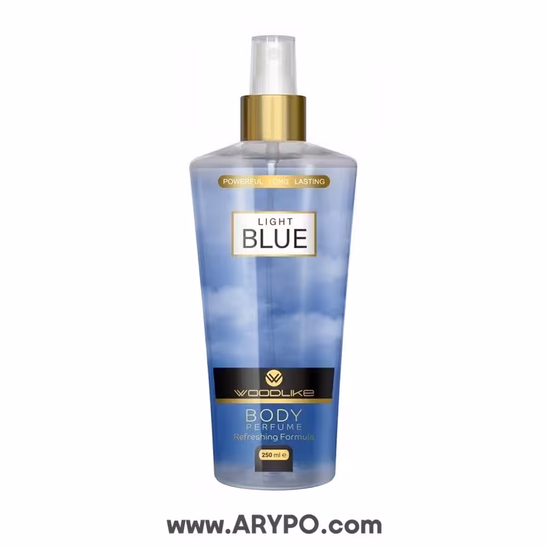 بادی اسپلش مردانه وودلایک مدل Light Blue