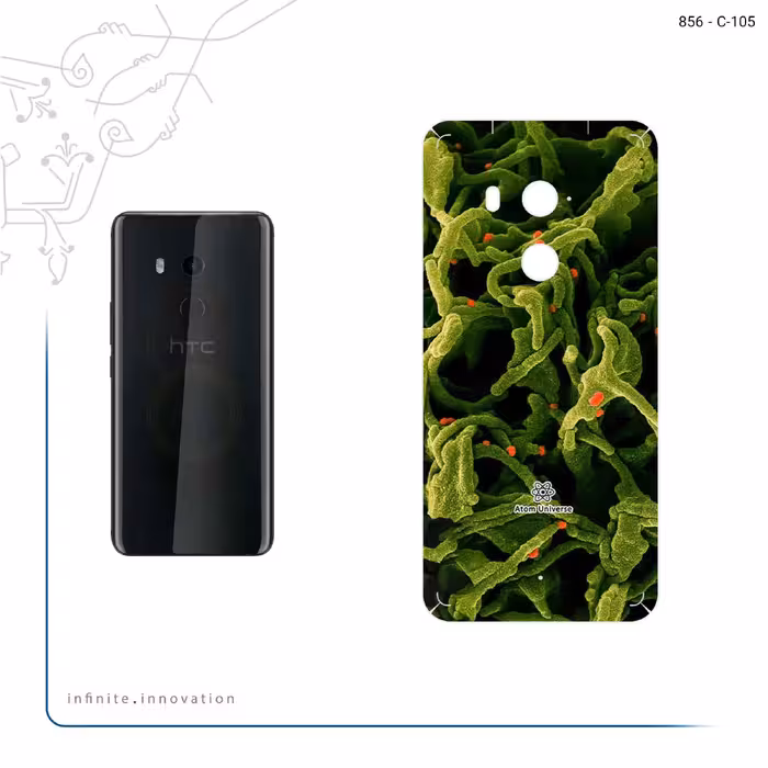 برچسب پوششی ماهوت مدل Atom Universe 2 مناسب برای گوشی موبایل اچ تی سی U11 Plus