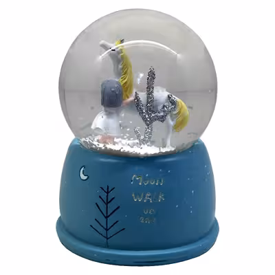 گوی موزیکال مدل پمپی شاهزاده و اسب طرح Love کد PA4045