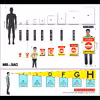 برچسب ایمنی مستر راد طرح هشدار ورود ممنوع مدل HSE-OSHA-0809