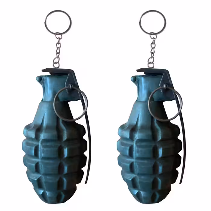 جاکلیدی مدل نارنجک بسته 2 عددی