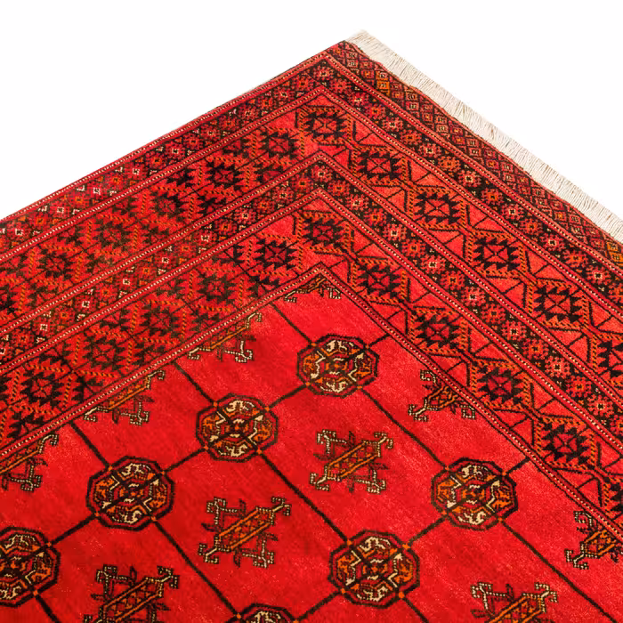 فرش دستبافت سه متری مدل نقشه بلوچ  کد 23.1293