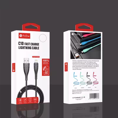 کابل تبدیل USB به لایتنینگ پرووان مدل PCC175L طول 1 متر