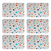 زیربشقابی طرح فانتزی کد 5117 بسته 6 عددی