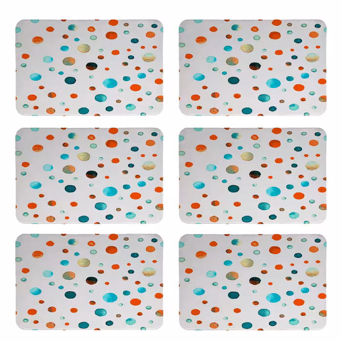 زیربشقابی طرح فانتزی کد 5117 بسته 6 عددی