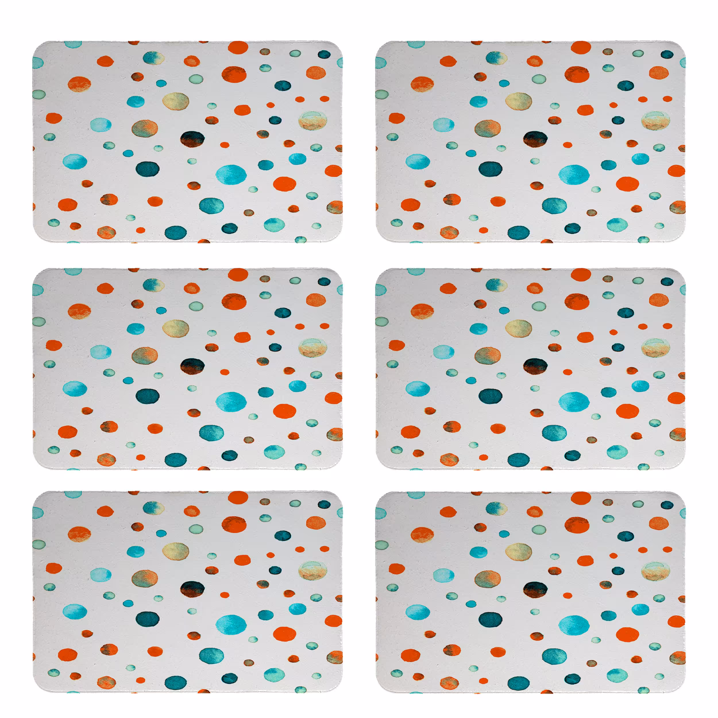 زیربشقابی طرح فانتزی کد 5117 بسته 6 عددی