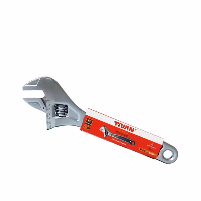 آچار فرانسه تیوان مدل SG-T200 سایز 8 اینچ