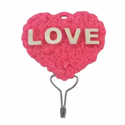 آویز حوله طرح قلب کد LOVE