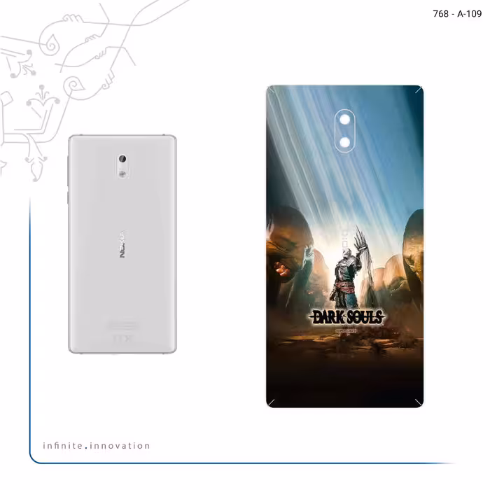 برچسب پوششی ماهوت مدل Dark Souls Game Series مناسب برای گوشی موبایل نوکیا 3