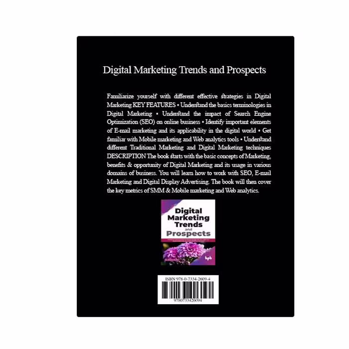 کتاب Digital Marketing Trends and Prospects اثر Dr. Shakti Kundu  انتشارات نبض دانش