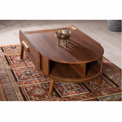 میز پذیرایی ررویال.سی.او مدل 91 مجموعه 4 عددی به همراه میز تلویزیون