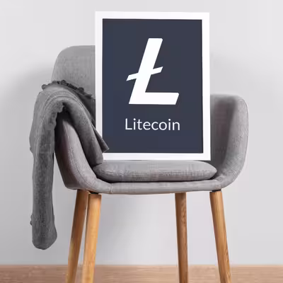 تابلو طرح لایت کوین کد WLCW2