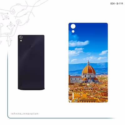 برچسب پوششی ماهوت مدل City of Florence مناسب برای گوشی موبایل هوآوی Ascend P7