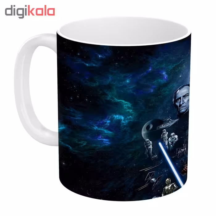 ماگ طرح 4 star wars مدل NI843