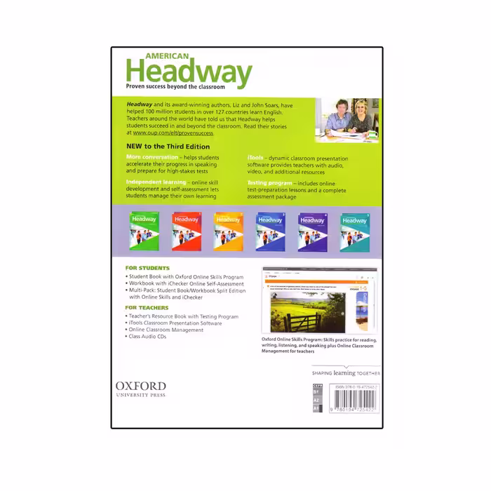 کتاب Headway Starter اثر John and Liz Soars انتشارات اشتیاق نور