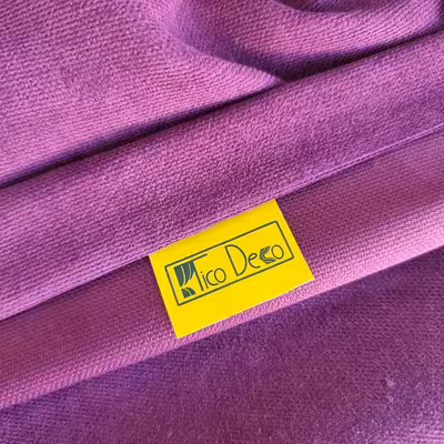 پرده تیکو دکو مدل مخمل مات هانزو سایز 140x230 سانتی متر