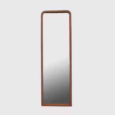 آینه ایبلو مدل مستطیل چوبی