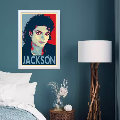 تابلو مدل مایکل جکسون michael jackson کدG14-20