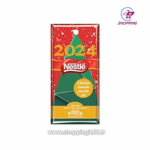 شکلات شیری نستله کریسمس 2024