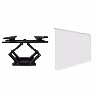 باندل پایه دیواری دو بازو محافظ صفحه تلویزیون سایز 50 اینچ