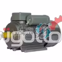 الکتروموتور استریم تک فاز کلاچ دار یک اسب، 0.75 کیلووات، 3000 دور، پایه دار چدنی