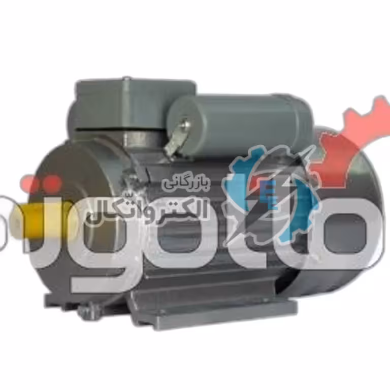 الکتروموتور استریم تک فاز کلاچ دار یک اسب، 0.75 کیلووات، 3000 دور، پایه دار چدنی