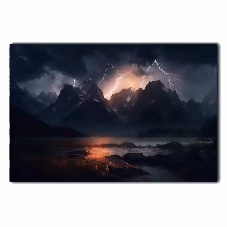 تابلو منظره هیمالیا