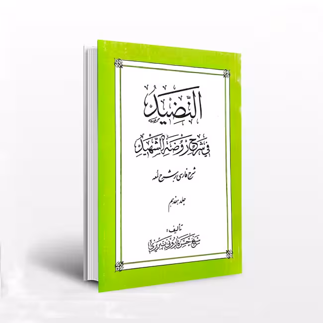 النضید فی شرح روضه الشهید: شرح فارسی بر شرح لمعه (جلد 17)