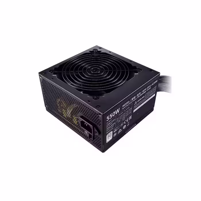 منبع تغذیه کامپیوتر کولر مستر مدل MWE 550 White