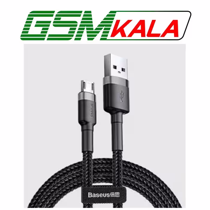 کابل میکرو یو اس بی Baseus Cafule CAMKLF-B 2.4A 1m