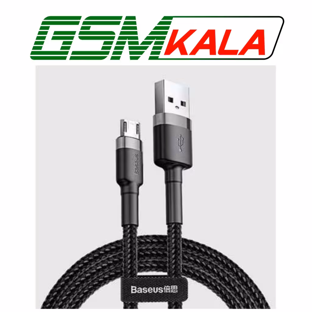 کابل میکرو یو اس بی Baseus Cafule CAMKLF-B 2.4A 1m