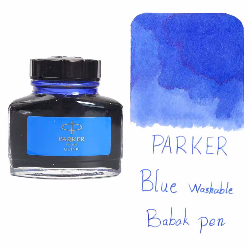 جوهر خودنویس پارکر آبی قابل شست و شو Parker blue washable