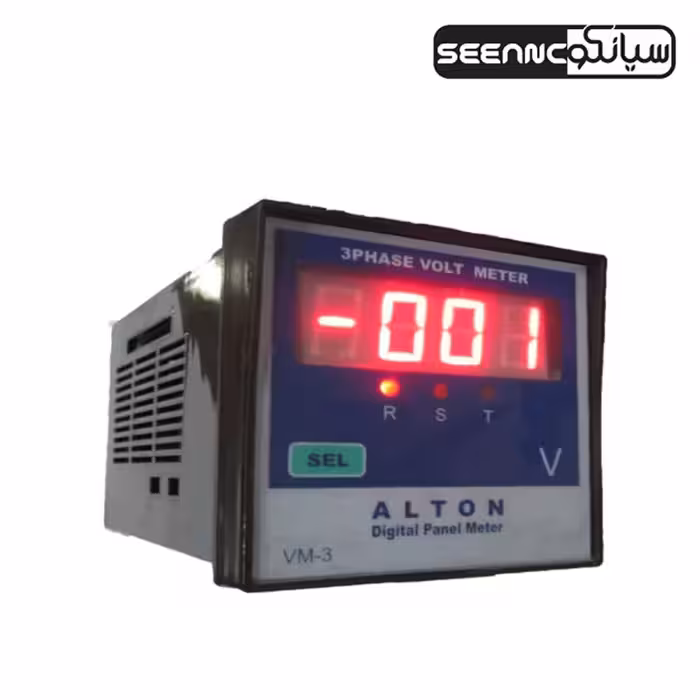 ولتمتر تبدیل ولت دار سایز 72×72 آلتون