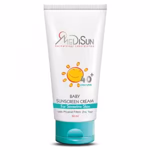 کرم ضد آفتاب SPF40 مديسان مناسب کودکان حجم 50 ميل