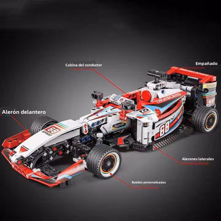 لگو ماشین مسابقه ایتم 082