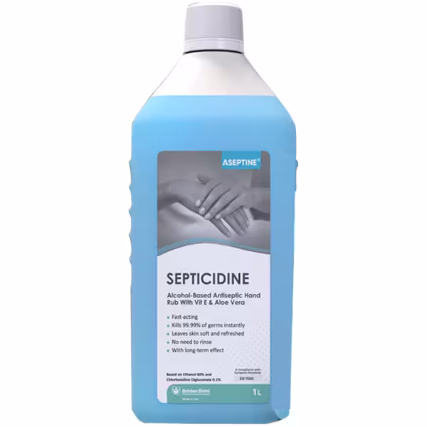 محلول ضدعفونی کننده سپتی سیدین حجم 1 لیتر